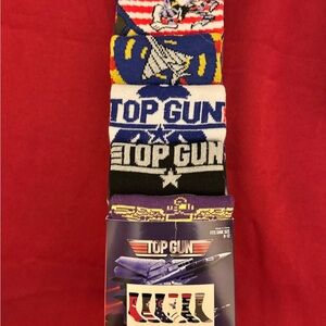NEW Top Gun Maverick Military Style 6-Pack Crew Socks 8-12